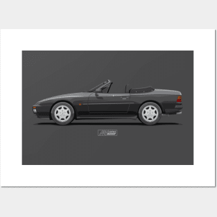 944 Cabriolet Black Posters and Art